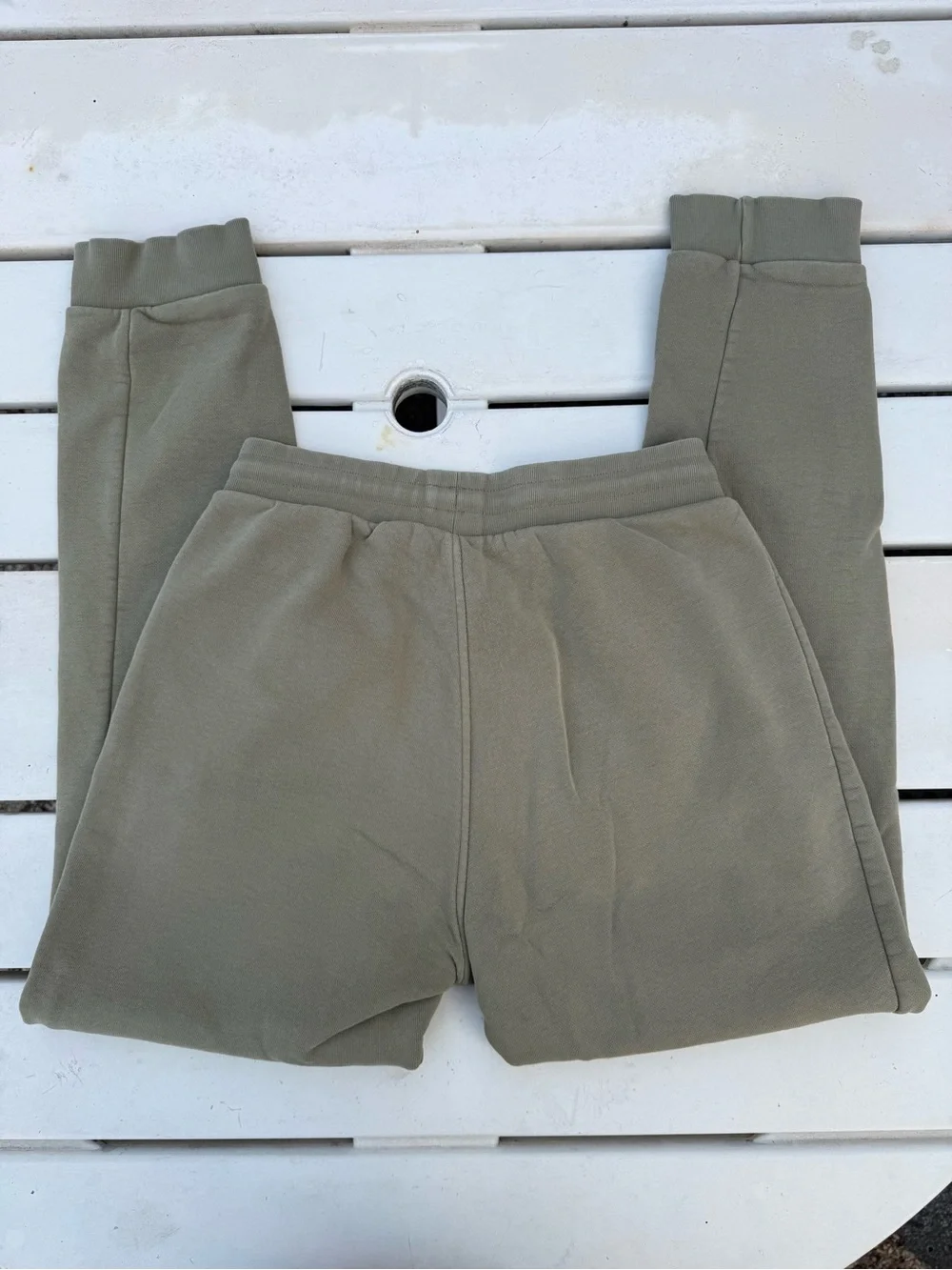 adidas Kids Olive Trefoil Sweat Joggers